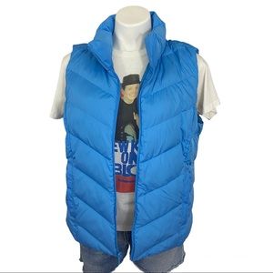 VTG Land’s End Puffer Vest Blue